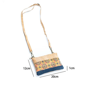 Le sac bandoulière Reinha est conçu en liège, un matériau durable et écologique !