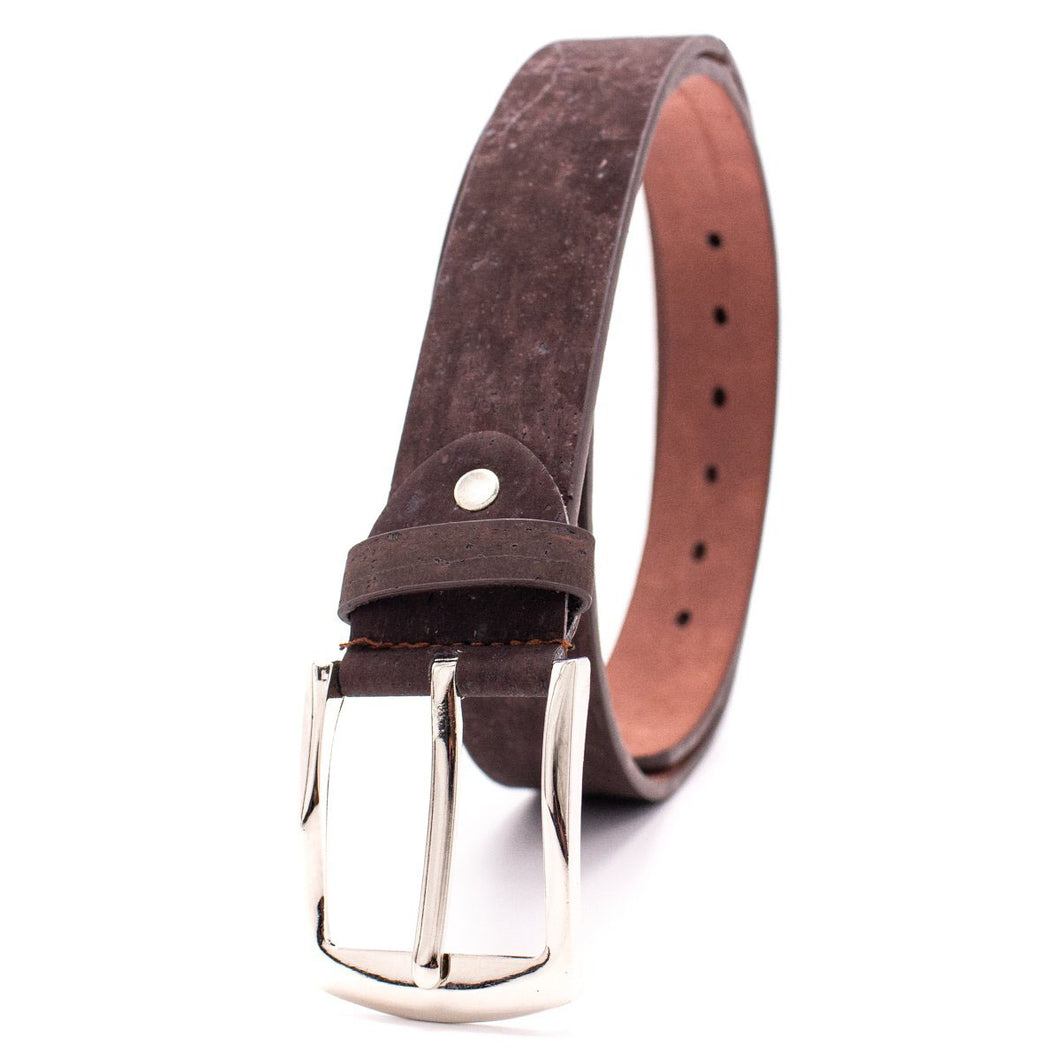 Ceinture en liège artisanale vegan homme femme